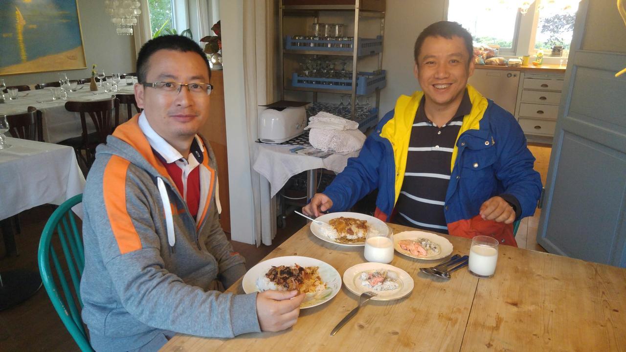 Strandheimen Guesthouse Melhus ภายนอก รูปภาพ